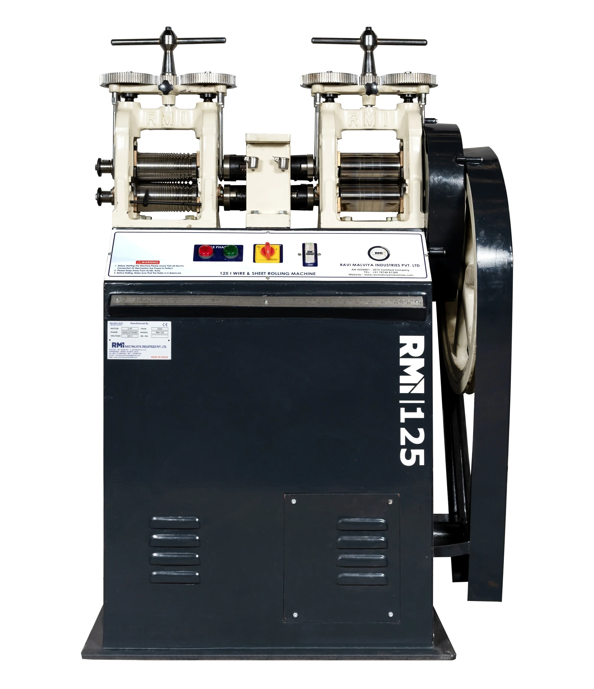 Gold fine rolling machine 